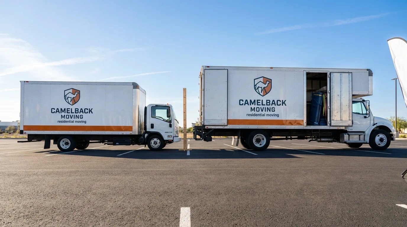 Moving truck size capacity guide in Tierra Amarilla